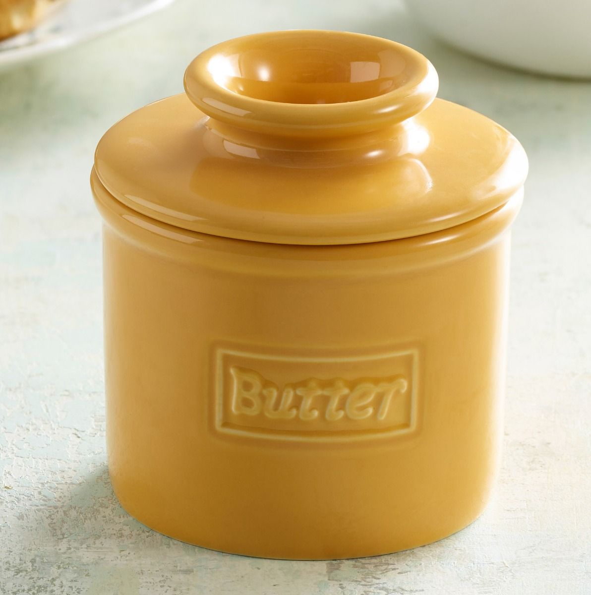 Cloche à beurre, Retro Café Blanc - Butter Bell® - Acheter en ligne