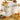 White Cafe Retro Butter Bell crock-with lid open