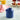 Royal Blue Cafe Retro Butter Bell crock - OVERSTOCK-with lid