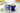 Nautical Blue Striped Butter Bell Crock-with lid open