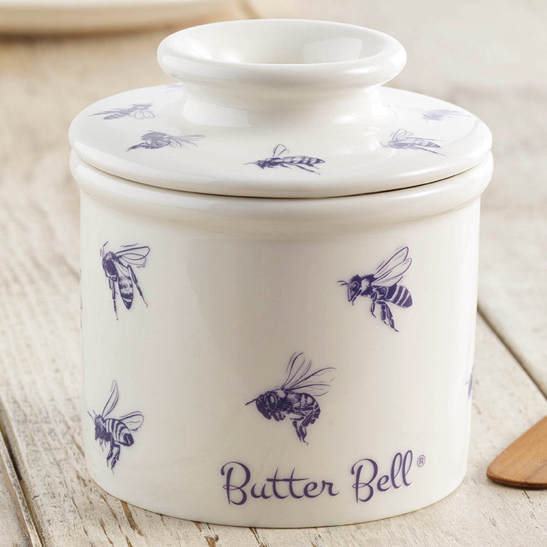 Butter Bell - The Original Butter Bell crock by L Tremain, a Countertop  French Ceramic Butter Dish Keeper for Spreadable Butter, Café Retro