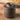Classic Matte Bronze Butter Bell Crock with lid in place