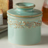 Sea Spray Antique Butter Bell crock-BB-AQSS
