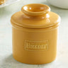 Golden Yellow Cafe Retro Butter Bell crock-BB-CCGYS